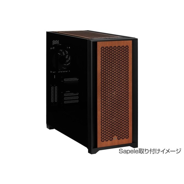 Corsair ���륻�� PC�������ѥѥͥ� CORSAIR 5000D Airflow Front & Top Panels, Sapele CC-8900682�ڥ���󥻥��Բġ��̳�ƻ����Υ�������Բġ� -������-