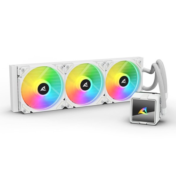 4044951044955 Sharkoon 水冷CPUクーラー SHA-S60 ARGB WT [ホワイト