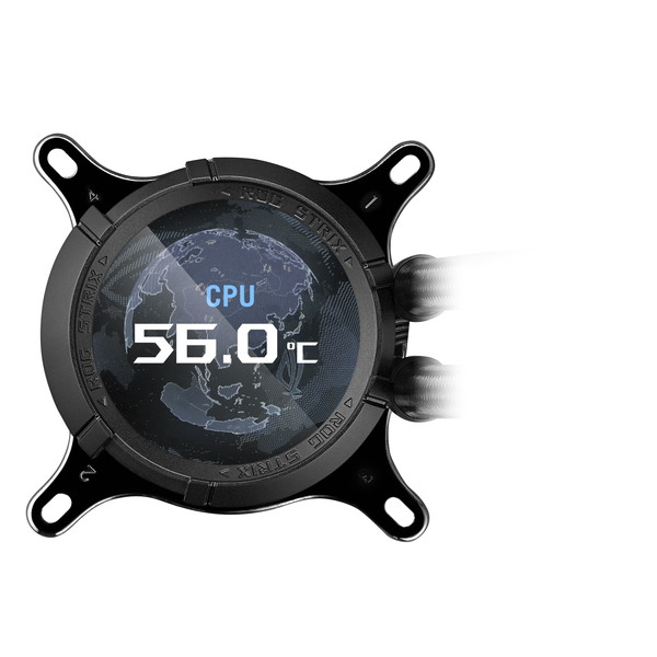 ASUS ����CPU�����顼 ROG STRIX LC III 360 ARGB LCD �֥�å� ���ڥ���󥻥��Բġ��̳�ƻ����Υ�������Բġ�