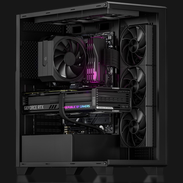 upHere 3連ケースファン U3K3 黒 【キャンセル不可・北海道沖縄離島配送不可】