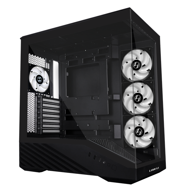 リアンリー　モジュラーバッグパネル設計　ATXケース Amazon | LIANLI USB3.1 Type-C対応 モジュラーバックパネル設計