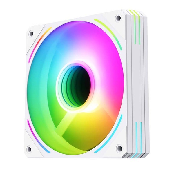 Segotep 120mm �������ե��� HQ12PRO White �ǥ��������������б� ARGB ���̲ù� �ۥ磻�� ��  �ڥ���󥻥��Բġ��̳�ƻ����Υ�������Բġ� -������-