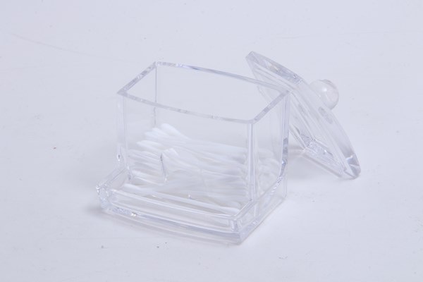不二貿易 PSコスメ収納 綿棒ケース 6012 商品コード14380【代引・日時指定・キャンセル不可・北海道沖縄離島配送不可】 -お取リ寄せ-