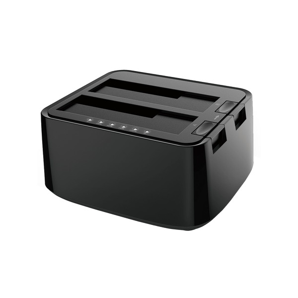 ���ͻָ� USB3.2��³ 3.5/2.5�� SATA SSD/HDDx2 ������� �֥������󡢥��顼�����åץ��ԡ����б� KURO-DACHI/CLONE/CRU3 �ڥ���󥻥��Բġ��̳�ƻ����Υ�������Բġ�