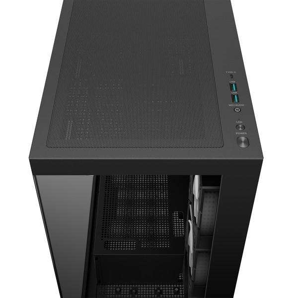 DeepCool �ߥɥ륿� PC������ CG580 4F R-CG580-BKADA4-G-1  �ԥ顼�쥹 ΢�����б� �ե���4��ɸ����� �֥�å� �ڥ���󥻥��Բġ��̳�ƻ����Υ�������Բġ�