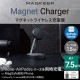 ELECOM ���쥳�� W-MS03BK �磻��쥹���Ŵ� 7.5W+5W �ޥ��ͥåȼ� ������ɥ����� Ʊ������ ���֤�/���֤�ξ�б� ���ߤ�ѥå� �����֥����(1.5m) �֥�å��ڥ���󥻥��Բġ��̳�ƻ����Υ�������Բġ�