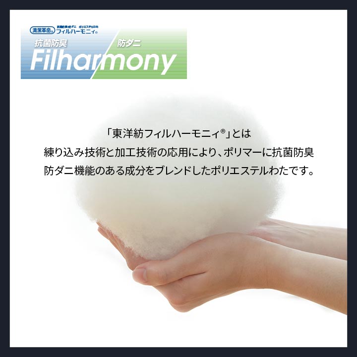 イケヒコ 寝具 洗える 抗菌防臭 防ダニ 消臭 掛け布団 東洋紡フィルハーモニー アレル物質を吸着分解 カバー付き 日本製 セミダブルロング ソフィアネイビー 約170×210cm 1201351192703【代引き不可】【北海道沖縄離島は配送不可】-お取り寄せ品-