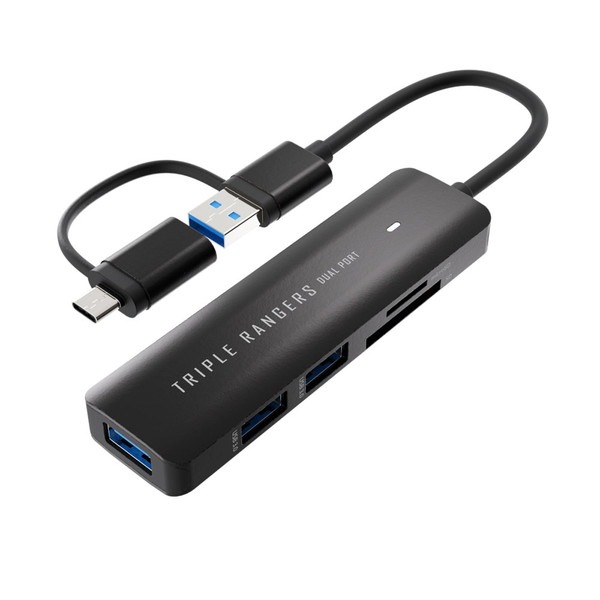 AREA �ޥ�������ץ��� TRIPLE RANGERS �դ��ĥݡ��� SD-UCRH2 USB3.0/SD������/MicroSD�������б� TypeC/USB��³ ��°������ܥǥ� �����ꥢ �ڥ���󥻥��Բġ��̳�ƻ����Υ�������Բġ� -������-
