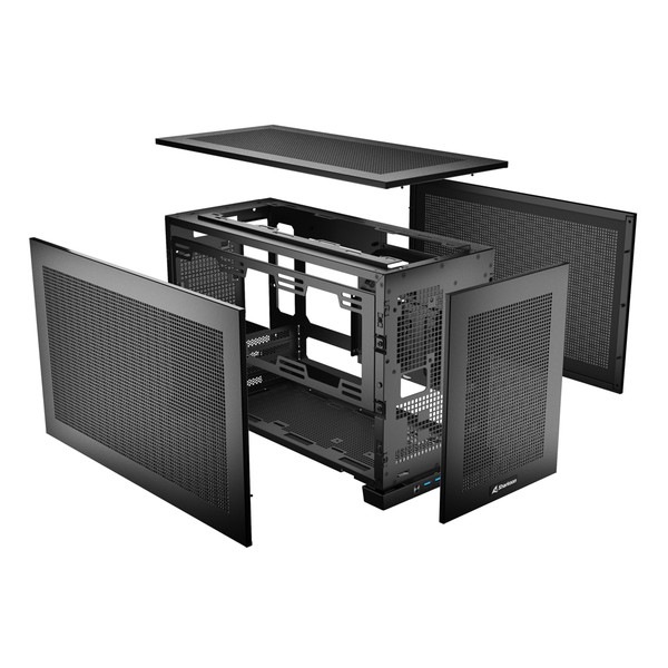 Sharkoon Mini-ITX PC��������REBEL C20 ITX�� �Ĳ�2WAY�ڥ���󥻥��Բġ��̳�ƻ����Υ�������Բġ�