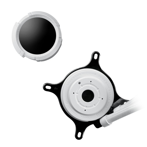 ASUS 水冷CPUクーラー ROG STRIX LC III 360 ARGB LCD WHT ホワイト 白【キャンセル不可・北海道沖縄離島配送不可】