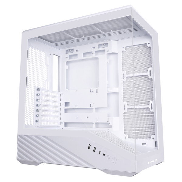 Lian Li �ꥢ��꡼ PC������ VECTOR V100 White E-ATX�б�(����246mm��) �ԥ顼�쥹�ڥ���󥻥��Բġ��̳�ƻ����Υ�������Բġ�