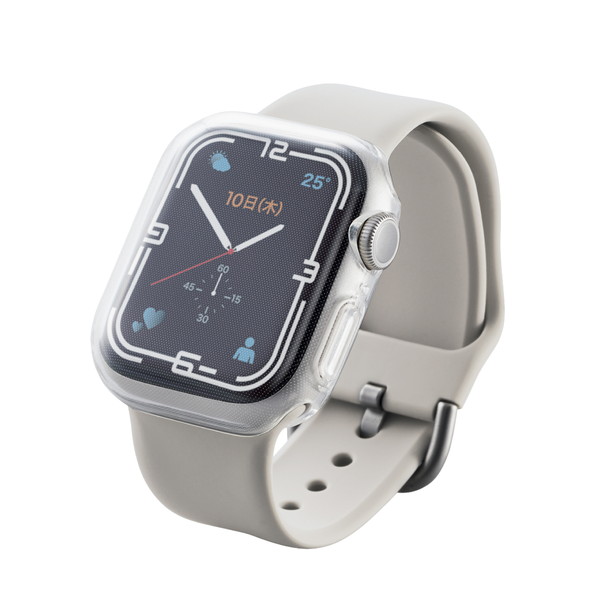 ELECOM ���쥳�� AW-21BFCUCR ���åץ륦���å� ���꡼�� 7 [ 41mm ] �ݸ���� �����ݸ� ���ե� TPU �ѵ��� ������ Ʃ���Ǻ� �ޥ������ɥåȲù� ���������ɻ� Apple Watch ���ꥢ�ڥ���󥻥��Բġ��̳�ƻ����Υ�������Բġ�