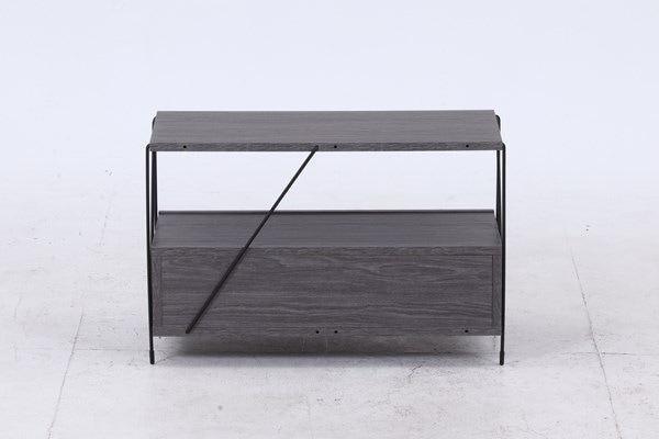 不二貿易 EZBOワイヤー TVラック GY 商品コード77569【代引・日時指定・キャンセル不可・北海道沖縄離島配送不可】 -お取リ寄せ-