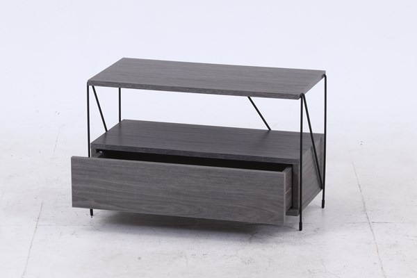 不二貿易 EZBOワイヤー TVラック GY 商品コード77569【代引・日時指定・キャンセル不可・北海道沖縄離島配送不可】 -お取リ寄せ-