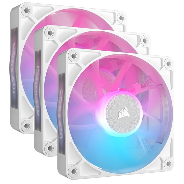 CORSAIR ���륻�� iCUE LINK RX120 RGB WHITE Triple Fan Kit CO-9051022-WW 120mm ɸ��3�����ꥭ�å� �ۥ磻�� �� �ڥ���󥻥��Բġ��̳�ƻ����Υ�������Բġ�