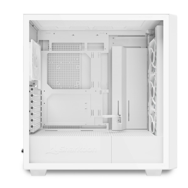 Sharkoon PC������ REBEL C70G RGB White �ߥɥ륿� ���饹�ѥͥ� �ۥ磻�� REBEL C70G WT �ڥ���󥻥��Բġ��̳�ƻ����Υ�������Բġ�