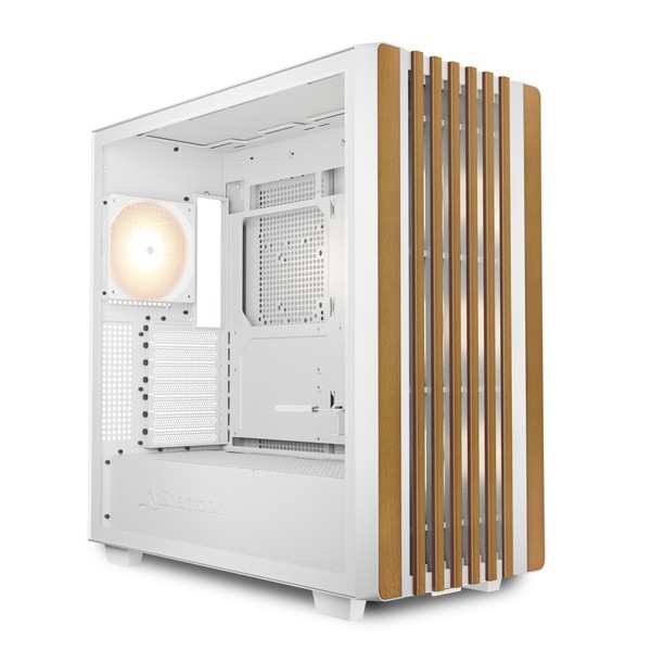 Sharkoon PC������ REBEL C70G RGB White �ߥɥ륿� ���饹�ѥͥ� �ۥ磻�� REBEL C70G WT �ڥ���󥻥��Բġ��̳�ƻ����Υ�������Բġ�