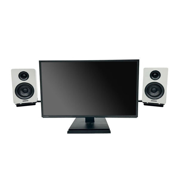 ★LEDディスプレイ　ポータブルモニター　スタンド　スピーカー モニタースピーカー設置に適した卓上型スピーカースタンドを1月25日