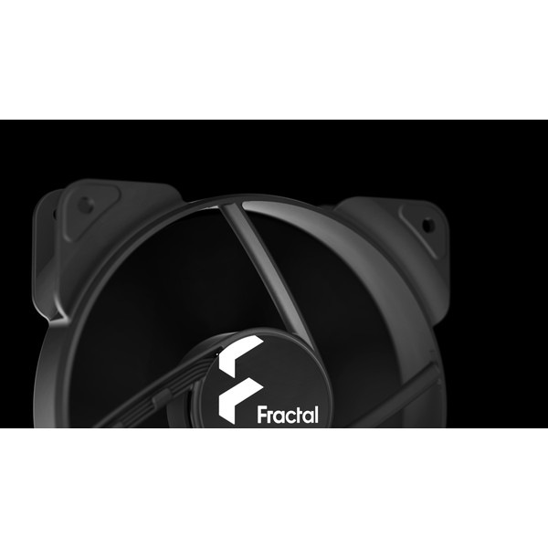 Fractal Design �������ե��� FD-F-AS1-1203 �ǥ���������������³���б� PWM Aspect 12 PWM Black �饤�ե�٥���� 120mm �ڥ���󥻥��Բġ��̳�ƻ����Υ�������Բġ� -������-