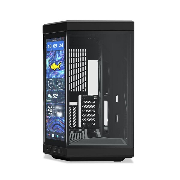 1220000351745 HYTE タッチパネル液晶搭載 ミドルタワーPCケース