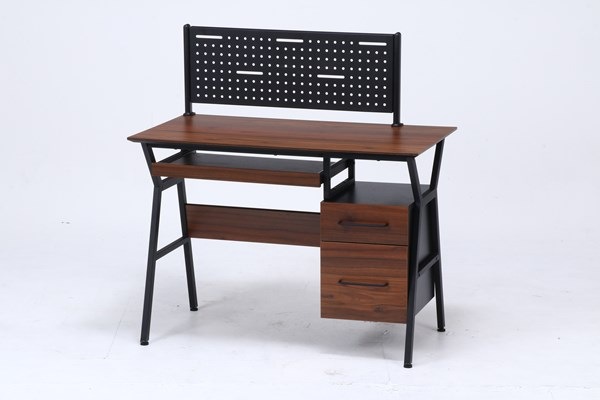 不二貿易 デスク クレバー ブラウン AA-1922 BR 商品コード18574【代引・日時指定・キャンセル不可・北海道沖縄離島配送不可】 -お取リ寄せ-