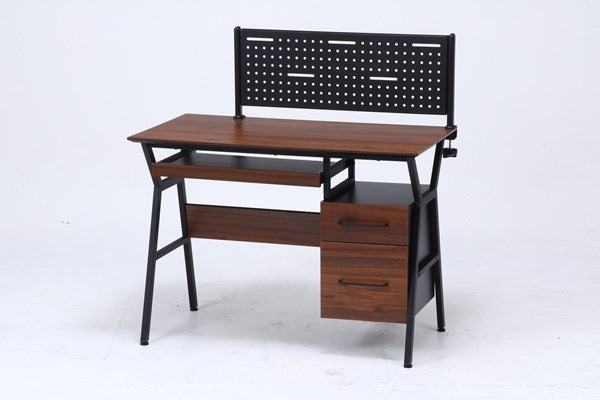 不二貿易 デスク クレバー ブラウン AA-1922 BR 商品コード18574【代引・日時指定・キャンセル不可・北海道沖縄離島配送不可】 -お取リ寄せ-