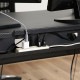 不二貿易 GAMING DESK XeNO(ゼノ)イージー01 FULL BK AA-1802 商品コード38130【代引・日時指定・キャンセル不可・北海道沖縄離島配送不可】 -お取リ寄せ-