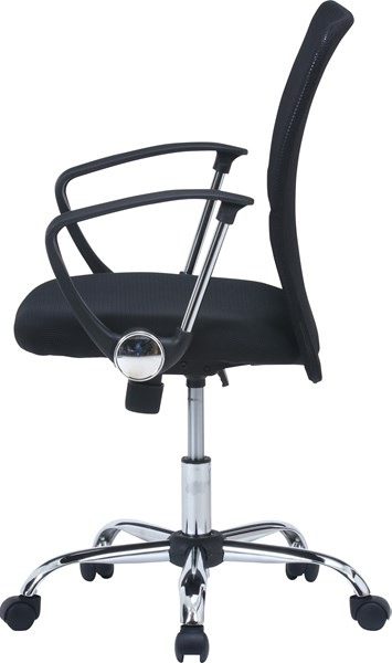 不二貿易 メッシュバックチェアー HF-78BK ブラック HF-78BK 商品コード90874【代引・日時指定・キャンセル不可・北海道沖縄離島配送不可】 -お取リ寄せ-