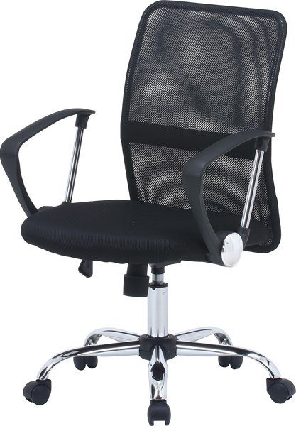不二貿易 メッシュバックチェアー HF-78BK ブラック HF-78BK 商品コード90874【代引・日時指定・キャンセル不可・北海道沖縄離島配送不可】 -お取リ寄せ-