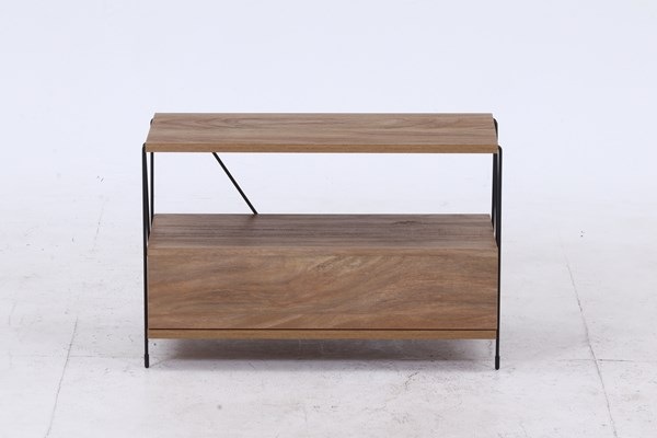 不二貿易 EZBOワイヤー TVラック OAK NA 商品コード77570【代引・日時指定・キャンセル不可・北海道沖縄離島配送不可】 -お取リ寄せ-
