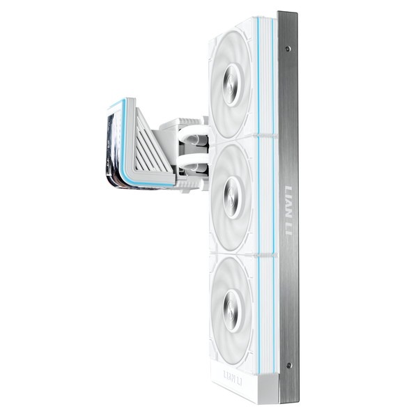 Lian Li ����CPU�����顼 HydroShift II OLED Curved 360P28 White [�ۥ磻��] / 6.67����� 2K ����OLED�ǥ����ץ쥤 / ��ư�ݥ�ץإå� ����Ĵ���б� / 360mm AIO�����顼 / 5�ʳ� ®�٥��饤���� / �磻��쥹L-Connect 3 5V 3�ԥ�ARGB�ޥ����ܡ���Ʊ������������ / ����� 400��122��24mm �饸�������� �ڥ���󥻥��Բġ��̳�ƻ����Υ�������Բġ�