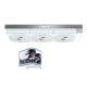 Lian Li ����CPU�����顼 HydroShift II OLED Curved 360P28 White [�ۥ磻��] / 6.67����� 2K ����OLED�ǥ����ץ쥤 / ��ư�ݥ�ץإå� ����Ĵ���б� / 360mm AIO�����顼 / 5�ʳ� ®�٥��饤���� / �磻��쥹L-Connect 3 5V 3�ԥ�ARGB�ޥ����ܡ���Ʊ������������ / ����� 400��122��24mm �饸�������� �ڥ���󥻥��Բġ��̳�ƻ����Υ�������Բġ�