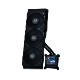 LIAN LI 水冷CPUクーラー HydroShift LCD 360S (LL-HS-LCD-360S-BK) ブラック 黒 光らない高性能冷却ファン搭載【キャンセル不可・北海道沖縄離島配送不可】