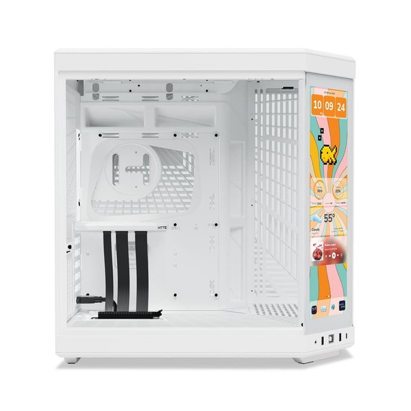HYTE ���å��ѥͥ�վ���� �ߥɥ륿�PC������ 14.9" Y70 Touch Infinite Snow White ���Ρ��ۥ磻�� �ڥ���󥻥��Բġ��̳�ƻ����Υ�������Բġ�