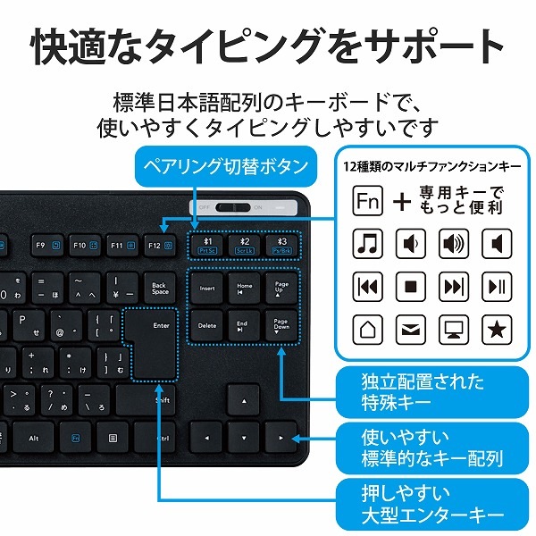 ELECOM ���쥳�� TK-FBM119KBK Bluetooth�ЎƎ����Ύގ��Ď� ���� �Ҏݎ̎ގڎݼ� ���� �ώَ��͎ߎ��؎ݎ����б� �̎ގ׎��� �ڥ���󥻥��Բġ��̳�ƻ����Υ�������Բġ�