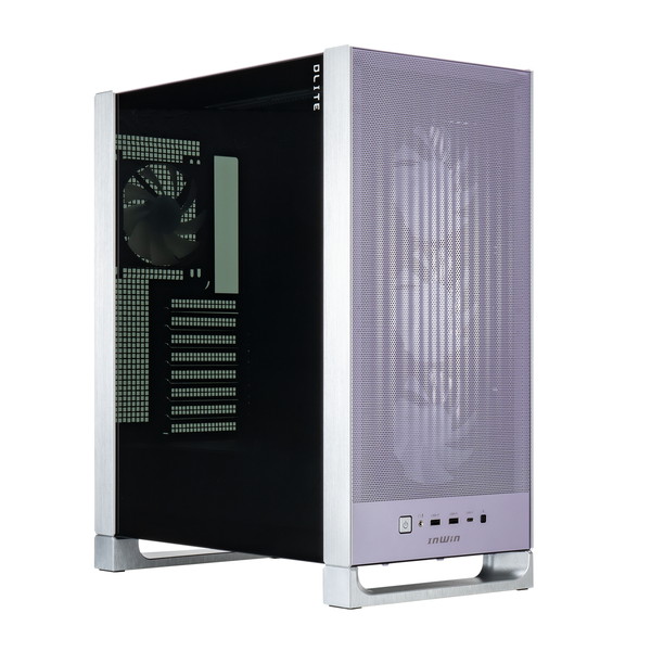 IN WIN DLITE Lilac Silver PC������ IW-CS-DLITEPUR-4XM120 �饤��å�����С� �ߥɥ륿� ATX / MicroATX / Mini-ITX�б� ΢�����ޥ����ܡ��ɥ��ݡ��� �Ⱦ���å���ѥͥ� ��������å���ǥ����� ���󥦥���ڥ���󥻥��Բġ��̳�ƻ����Υ�������Բġ�