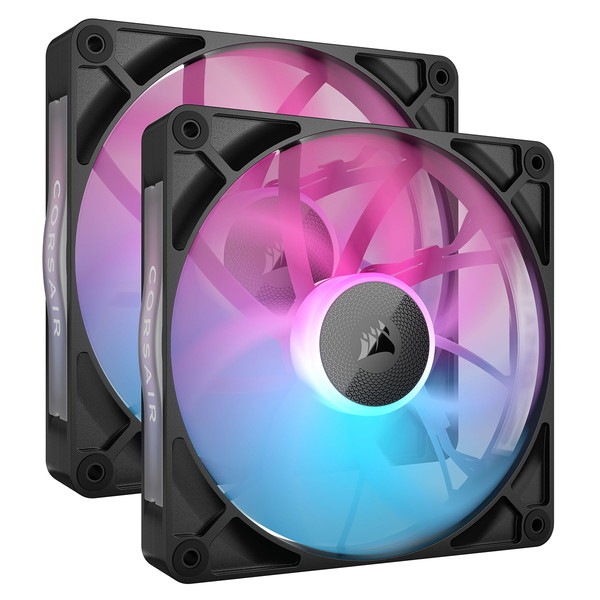 CORSAIR ���륻�� iCUE LINK RX140 RGB Dual Fan Kit CO-9051020-WW 140mm ɸ��2�����ꥭ�å� �֥�å� �� �ڥ���󥻥��Բġ��̳�ƻ����Υ�������Բġ�