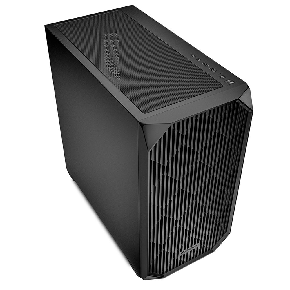 Sharkoon PC������ SHA-MK3-BK �ե���2��ɸ����� �᥿�륵���ɥѥͥ� Micro-ATX�б� �֥�å� �ڥ���󥻥��Բġ��̳�ƻ����Υ�������Բġ�