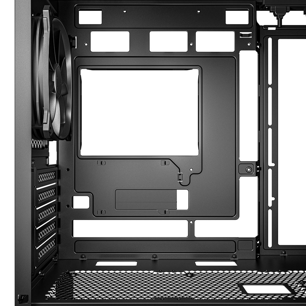 Sharkoon PC������ SHA-MK3-BK �ե���2��ɸ����� �᥿�륵���ɥѥͥ� Micro-ATX�б� �֥�å� �ڥ���󥻥��Բġ��̳�ƻ����Υ�������Բġ�