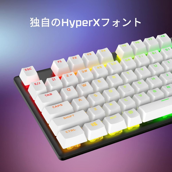 HyperX ��������å� HyperX PBT Keycaps Full Key Set ���ܸ����� 108���� �ԥ� 519T9AA#ABJ �ڥ���󥻥��Բġ��̳�ƻ����Υ�������Բġ� -������-