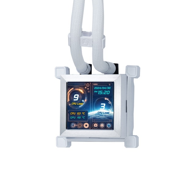 PC用ファン・クーラー LIANLI HydroShift LCD 360 no fan White Hydroshift LCD AIO - LIAN LI is a Leading Provider of PC