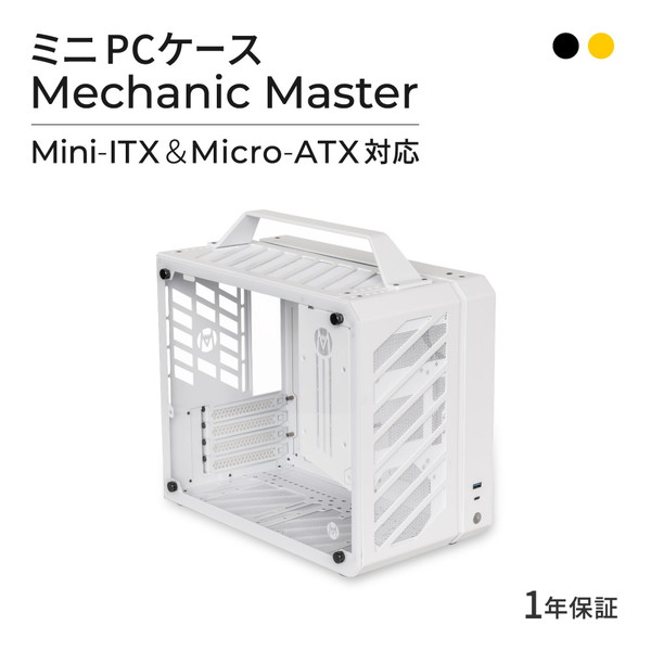 OWLTECH Mini-ITX��Micro-ATX�б� �ߥ�ITX PC������ Mechanic Master C28 C28-WH �ۥ磻�ȡڥ���󥻥��Բġ��̳�ƻ����Υ�������Բġ� -������-