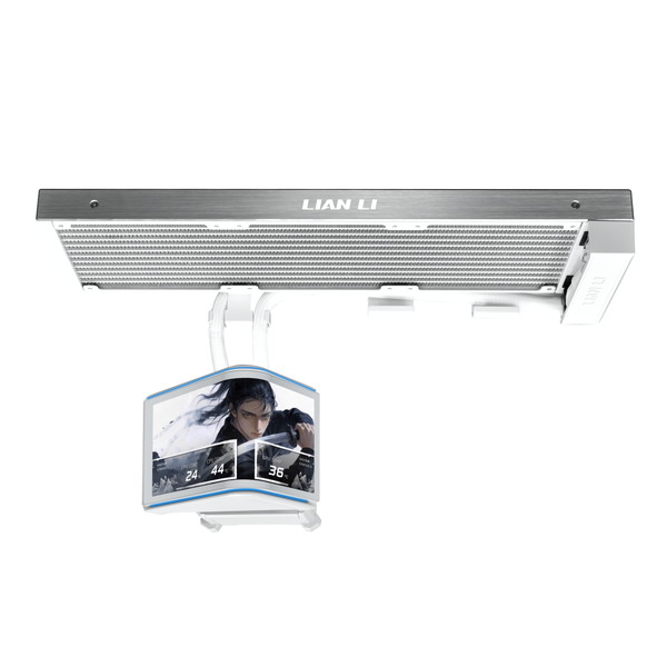 Lian Li ����CPU�����顼 HydroShift II OLED Curved 360 Fanless White [�ۥ磻��] / 6.67����� 2K ����OLED�ǥ����ץ쥤 / ��ư�ݥ�ץإå� ����Ĵ���б� / 360mm AIO�����顼 / �ե���쥹��ǥ� ���ߤΥե������ܲ�ǽ �ڥ���󥻥��Բġ��̳�ƻ����Υ�������Բġ�