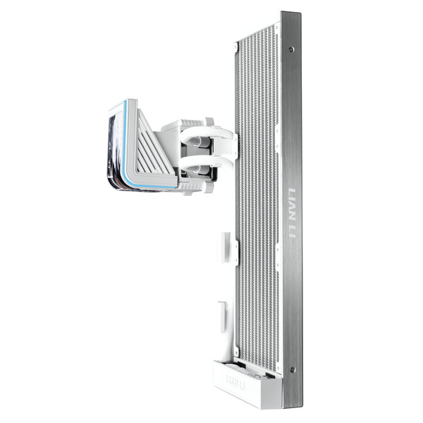 Lian Li ����CPU�����顼 HydroShift II OLED Curved 360 Fanless White [�ۥ磻��] / 6.67����� 2K ����OLED�ǥ����ץ쥤 / ��ư�ݥ�ץإå� ����Ĵ���б� / 360mm AIO�����顼 / �ե���쥹��ǥ� ���ߤΥե������ܲ�ǽ �ڥ���󥻥��Բġ��̳�ƻ����Υ�������Բġ�