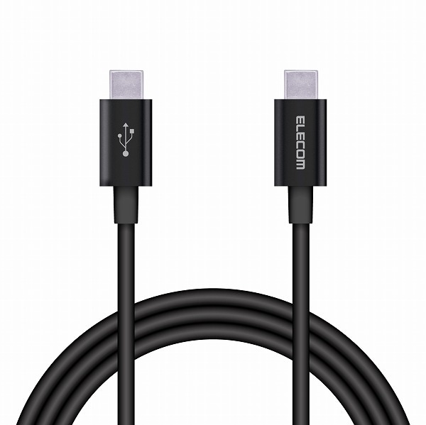 ELECOM ���쥳�� MPA-CCPS10PNBK ���ώΡ����̎ގڎ�����USB�����̎ގ� USB(C-C) ����ѵ� USB Power Delivery�б� ǧ���� 1.0m �̎ގ׎��� �ڥ���󥻥��Բġ��̳�ƻ����Υ�������Բġ�