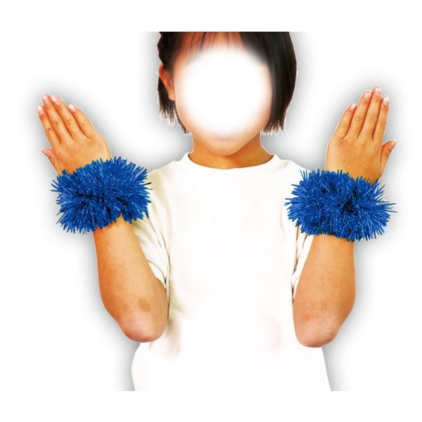 ARTEC アーテック キラキラリストバンド2個組 水色 運動会・発表会・イベント 3205 【キャンセル不可・北海道沖縄離島配送不可】-お取り寄せ品-