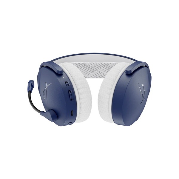 HyperX Cloud Jet Dual Wireless Gaming Headset (Blue)  �ǥ奢��磻��쥹 �����ߥ󥰥إåɥ��å� 2.4GHz Bluetooth ��å��奤�䡼�ѥå� 40mm�ɥ饤�С� ����25����Ϣ³���� ���� PC �����ൡ ��Х��� �֥롼 AM7A0AA �ڥ���󥻥��Բġ��̳�ƻ����Υ�������Բġ� -������-