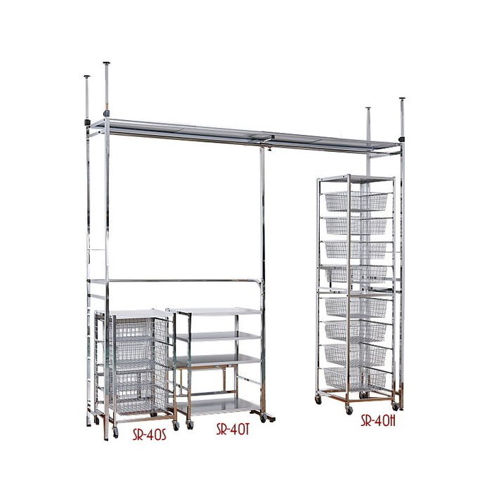 突っ張り クローゼット 幅120×200cm バリエーションクローゼット標準タイプ SK-70S -お取り寄せ品-【北海道沖縄離島は配送不可】【代引き、時間指定・日祝配達不可】 エスエイ企画 0176-4562441970619-ds