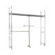 突っ張り クローゼット 幅120×200cm バリエーションクローゼット標準タイプ SK-70S -お取り寄せ品-【北海道沖縄離島は配送不可】【代引き、時間指定・日祝配達不可】 エスエイ企画 0176-4562441970619-ds