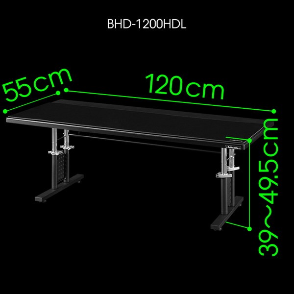 Bauhutte �Х��ҥ�å� �����ߥ󥰥����ǥ���HD �֥�å� 120cm�� BHD-1200HDL-BK ��������������ꡦ����󥻥��Բġ��̳�ƻ����Υ�������Բġ� -�᡼����ľ��- ���᡼�����߸˽���
